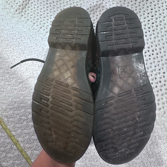 DR MARTENE KIDS SIZE 3 Multicolor Lace-Up Boots - Picture 6 of 7